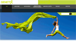 Desktop Screenshot of genetix.com.co
