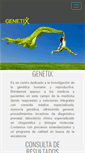 Mobile Screenshot of genetix.com.co
